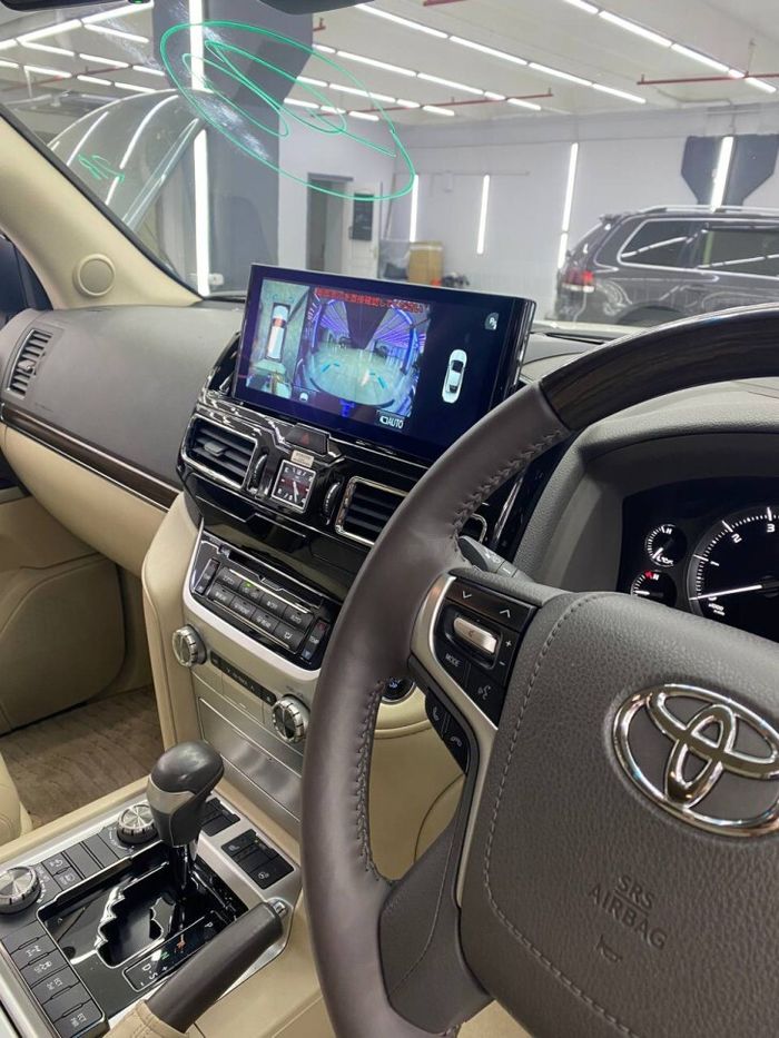Магнитола для Toyota Land Cruiser 200 2015-2021 (с JBL и 360) - RDL-LC200-High монитор 12.3" на Android 12, 8/128Гб, CarPlay, 4G SIM-слот