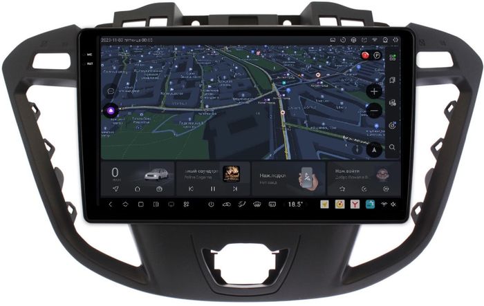 Магнитола для Ford Transit Custom 2012+ - Kuberg OL-9288 QLed+2K, Android 13, UIS7870 (DUDU7), CarPlay, SIM-слот