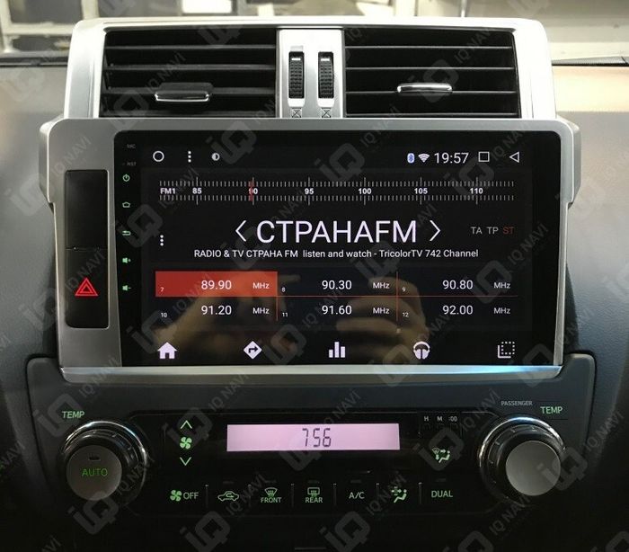 Магнитола для Toyota Land Cruiser Prado 150 2014-2017 - ZX361R10-7862 Android 10, ТОП процессор, SIM-слот