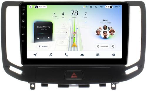 Магнитола для Infiniti G25, G35, G37 2006-2013 - Teyes CC4L монитор 9" IPS на Android 14, Быстрая, Snapdragon 662, CarPlay, 4G SIM-слот