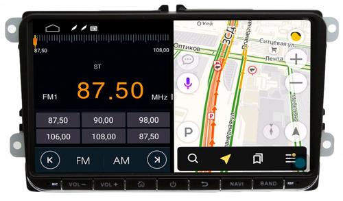 Магнитола для Volkswagen T5, T6, Tiguan, Passat, Polo, Jetta, Amarok, Golf и др., Skoda Fabia, Rapid - Parafar PF904LTX9 на Android 10 и 2ГБ-32ГБ памяти