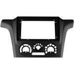 Комплект рамки с разъёмами 9" Mitsubishi Outlander 1 2002-2007 большая под крутилки