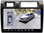 Магнитола для Toyota Land Cruiser 70 2007-2022 - FarCar BX9-360-9607 монитор 9.5" 2K QLED на Android 13, Быстрая, CarPlay, 4G SIM-слот, 4 камеры в комплекте