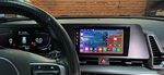 Магнитола для KIA Sportage 5 2021-2024+ (взамен 8", рамка широкая матовая) - Kuberg QLed, Android 13, Быстрейшая, CarPlay, SIM-слот