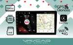 Магнитола для Volkswagen Touran 2003-2010 - Vaycar VA81U-08367 на Android 13, 8-ядер, 2Гб-32Гб, 4G SIM-слот