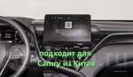 Магнитола для Toyota Camry 70/75 2021-2023 (РФ, Евро, Китай) - Teyes LUX ONE ROUND монитор 12.3", Android 10, ТОП процессор, CarPlay, 4G SIM-слот