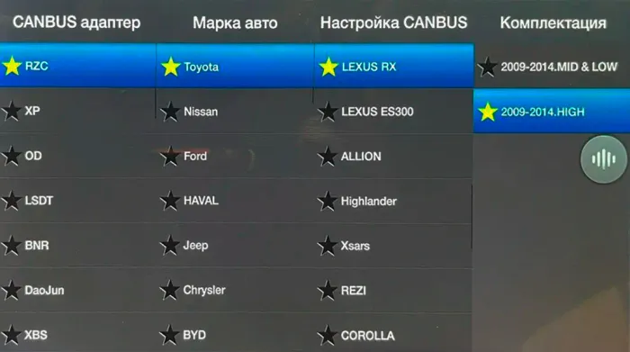 Магнитола для Lexus RX270, RX350, RX450h AL10 2012-2015 (ШГУ цветной, штатное меню не поддерживается, рамка LUX) - FarCar монитор 12.3" 2K QLED на Android 14, TS10, CarPlay, 4G SIM-слот
