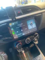 Магнитола для KIA Rio 4, Rio X-Line 2017-2020 (рамка под 9" без кнопки) - Canbox 9078 Qled, Android 10, Быстрая, SIM-слот