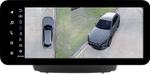 Магнитола для Hyundai iХ35, Tucson 2 2009-2015 (штатный усилитель, рамка 10) - Teyes LUX ONE 360 монитор 12.3" 2K QLED на Android 10, Быстрая, CarPlay, 4G SIM-слот, 4 камеры в комплекте