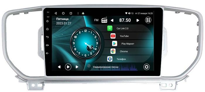 Магнитола для KIA Sportage 2016-2018 - Vaycar VA27-0576 на Android 13, 8-ядер, 4G SIM-слот