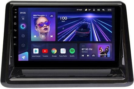 Магнитола для Toyota Noah R80, Voxy, Esqire 2014-2021 - Teyes CC3 Android 10, ТОП процессор, 4/32 Гб, CarPlay, SIM-слот