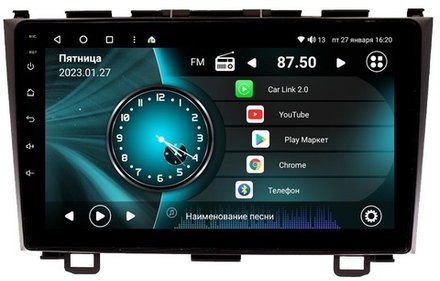Магнитола для Honda CR-V 2007-2012 - Vaycar VA20-0009 на Android 13, 8-ядер, 4G SIM-слот
