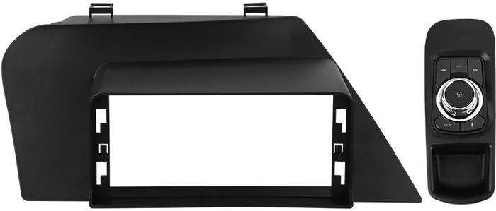 Магнитола для Lexus RX270, RX350 AL10 2009-2015 (ШГУ монохром, рамка LUX) - FarCar монитор 12.3" 2K QLED на Android 14, TS10, CarPlay, 4G SIM-слот