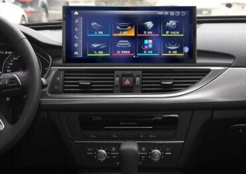 Магнитола для Audi A6/A7 2011-2015 (штатный экран 6.5") - Parafar PF1226DFa138/128 монитор 10.25" на Android 12, 8Гб+128Гб, CarPlay, 4G SIM-слот