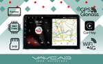 Магнитола для Hyundai Sonata 2017-2019 - Vaycar VA23-1054 на Android 13, 8-ядер, 2Гб-32Гб, 4G SIM-слот