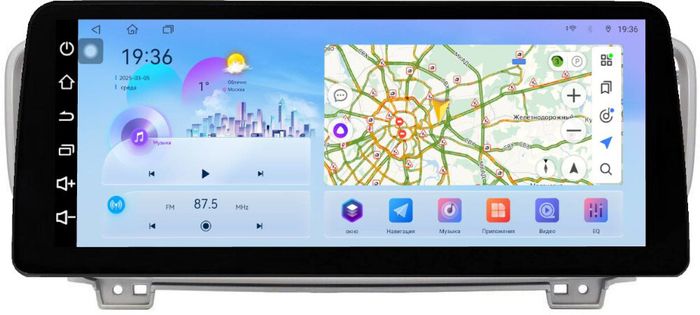 Магнитола для KIA Sportage 4 2018-2022 - FarCar монитор 12.3" 2K QLED на Android 14, TS10, CarPlay, 4G SIM-слот