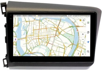 Магнитола для Honda Civic 9 седан 2012 (левый руль) - Vaycar VA20-0132-2K на Android 13, 8-ядер, 2K QLED, ТОП процессор, CarPlay,4G SIM-слот