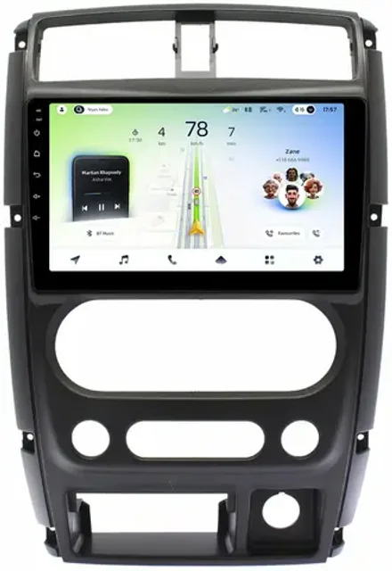 Магнитола для Suzuki Jimny 3 2005-2018 - Teyes CC4L монитор 9" IPS на Android 14, Snapdragon 662, CarPlay, 4G SIM-слот
