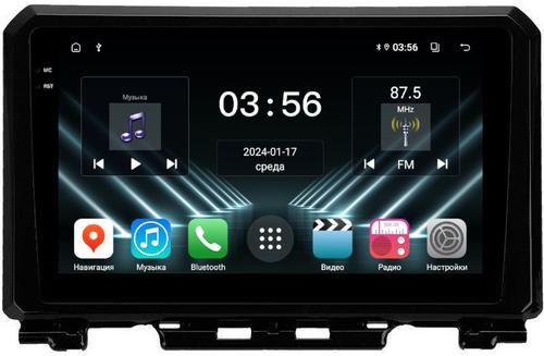 Магнитола для Suzuki Jimny 4 2019+ - FarCar DX3071M монитор 9.5" IPS на Android 13, 4+64Гб, CarPlay