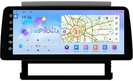 Магнитола для Toyota Land Cruiser 200 2015-2021 (без JBL) - FarCar монитор 12.3" 2K QLED на Android 14, TS10, CarPlay, 4G SIM-слот