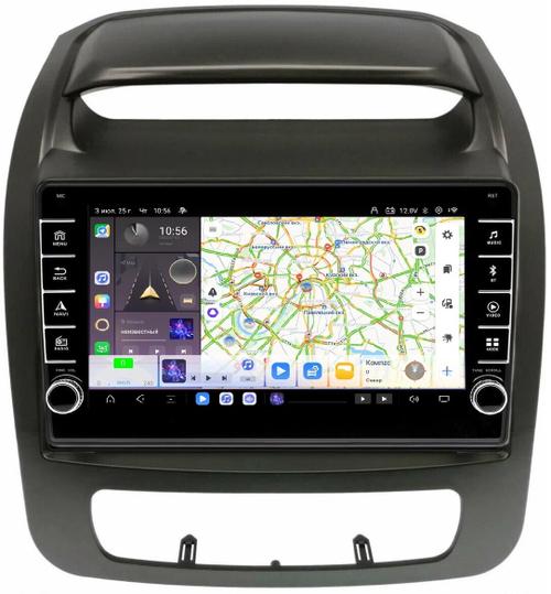 Магнитола для KIA Sorento 2 XM 2012-2020 c экраном климата снизу - Kuberg OL-9794-1 (кнопки и крутилки) Android 13, TS20, 6+128Гб, CarPlay, 4G SIM-слот