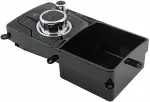 Магнитола для Mazda 6 2002-2007 (вместо верхнего бардачка) - Canbox H-Line 0077 монитор 12.3" QLED в стиле Audi на Android 10, Быстрая, ТОП-процессор, CarPlay, 4G SIM-слот