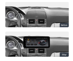 Магнитола для Mercedes-Benz C W204 2007-2011 (взамен перчаточного ящика) - Teyes LUX ONE 360 монитор 12.3" 2K QLED на Android 10, 6/128Гб, CarPlay, 4G SIM-слот, 4 камеры в комплекте