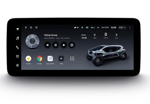 Магнитола для Mazda 6 GJ 2012-2015 - Teyes LUX ONE ROUND монитор 12.3" 2K QLED на Android 10, ТОП процессор, CarPlay, 4G SIM-слот
