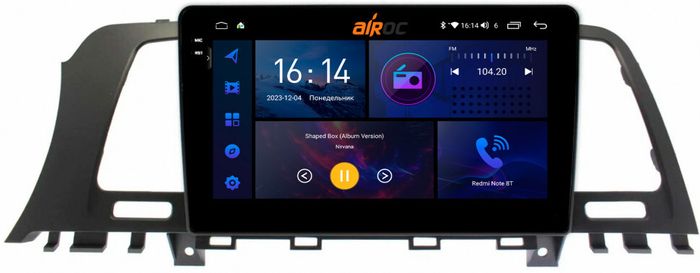 Магнитола для Nissan Murano 2008-2015 - AIROC 2K RI-1216 Android 12, QLed+2K, ТОП процессор, 8/128Гб, CarPlay, SIM-слот