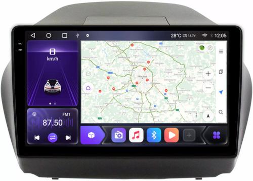 Магнитола для Hyundai iХ35 2010-2015 - Kuberg OL-1702 QLed+2K, Android 12, TS10,  CarPlay, 4G SIM-слот