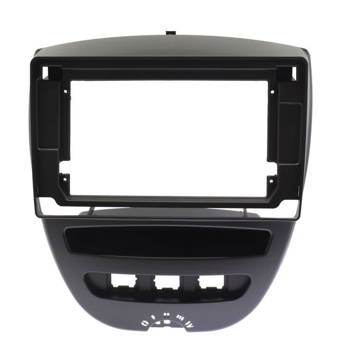 Комплект рамки с разъёмами 10"+can Citroen C1, Peugeot 107