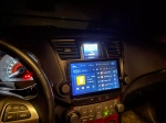Магнитола для Toyota Highlander 2 2007-2013 XU40 - AK553R10-MTK Android 10, 8-ядер, 2Гб-32Гб (крутилки активные)