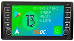 Магнитола для УАЗ Патриот, Пикап 2016-2023+ - Airoc AB-3912 (кнопки и крутилки), Android 13, TS20, 6/128Гб, SIM-слот, CarPlay