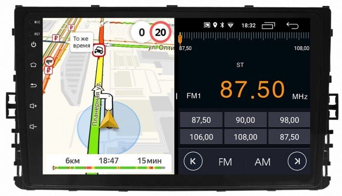 Магнитола для VW Jetta 7, Teramont, Taos, Multivan/Caravelle 2020+, Tiguan 2, Passat B8 - Parafar PF047FHD на Android 13, CarPlay, 4G SIM-слот