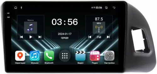 Магнитола для Audi Q5 8R 2008-2016 без джойстика MMI - FarCar DX9-9561A монитор 9.5" IPS на Android 13, 4+64Гб, CarPlay