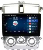 Магнитола для Mitsubishi Colt 6 2002-2012, Colt Plus (правый руль, рамка серебро) - Vaycar VA47-5099 на Android 13, Быстрая, 4G SIM-слот