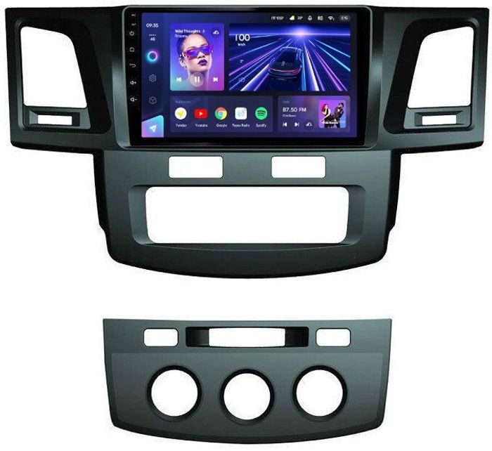 Магнитола для Toyota HiLux 2011-2015 - Teyes CC3 Android 10, ТОП процессор, 4/32 Гб, CarPlay, SIM-слот