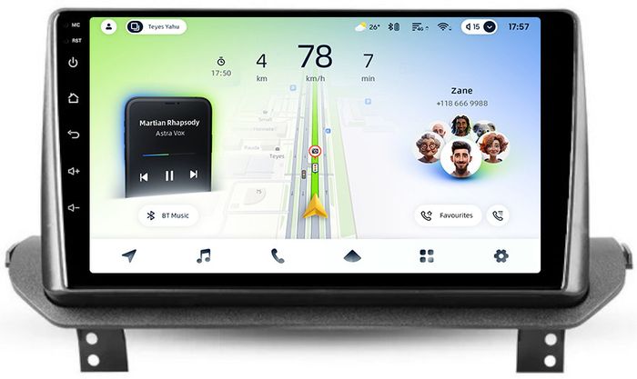 Магнитола для Mitsubishi Outlander 4 2021+ (поддержка 360) - Teyes CC4L монитор 10" IPS на Android 14, Snapdragon 662, CarPlay, 4G SIM-слот