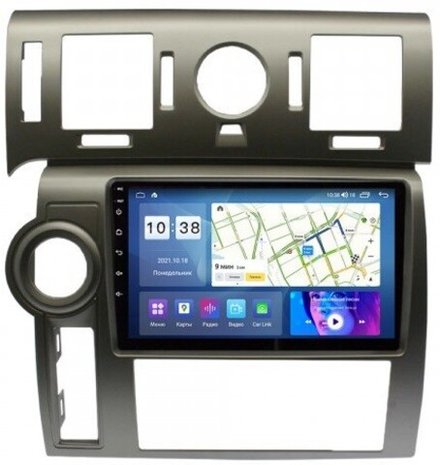 Магнитола для Hummer H2 2002-2009 - Parafar PF040FHD на Android 13, 8-ядер, 2Гб+32Гб, CarPlay, 4G SIM-слот
