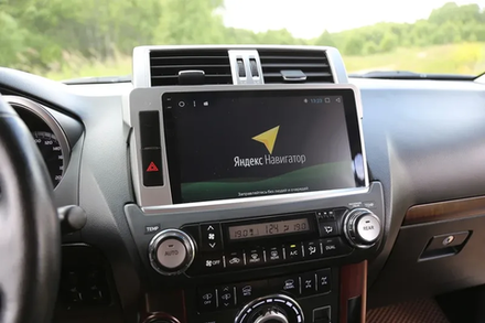 Магнитола для Toyota Land Cruiser Prado 150 2014-2017 - Kuberg QLed, Android 13, TS20, CarPlay, SIM-слот