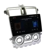 Магнитола для Mitsubishi Colt 6 2002-2012, Colt Plus (правый руль, рамка серебро) - Vaycar VA47-5099 на Android 13, 4G SIM-слот