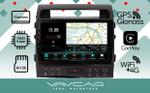 Магнитола для Toyota Land Cruiser 200 2008-2015 (климат на ШГУ, с JBL) - Vaycar VA77-9381-2K на Android 13, Быстрая, 2K QLED, CarPlay,4G SIM-слот