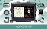 Магнитола для Toyota Alphard H20, Vellfire 2008-2014 (менее 10 динамиков) - Vaycar VA77-0698 на Android 13, 8-ядер, 4G SIM-слот