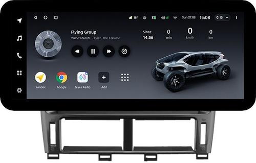 Магнитола для Lexus LS430 Toyota Celsior XF30 2000-2006 (ШГУ цветной) - Teyes LUX ONE ROUND монитор 12.3" 2K QLED на Android 10, CarPlay, 4G SIM-слот