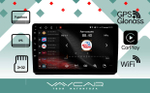 Магнитола для KIA Optima 2013-2015 (рамка-накладка) - Vaycar VA27-0345 на Android 13, 8-ядер, 2Гб-32Гб, 4G SIM-слот