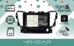 Магнитола для Toyota Alphard 30, Vellfire 2015-2023 (менее 10 динамиков, правый руль) - Vaycar VA77-0564-2K на Android 13, Быстрая, 2K QLED, CarPlay,4G SIM-слот