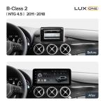 Магнитола для Mercedes-Benz B-класс (W246) 2011-2014 NTG 4.5/4.7 - Teyes LUX ONE монитор 12.3", Android 10, Быстрая, CarPlay, 4G SIM-слот