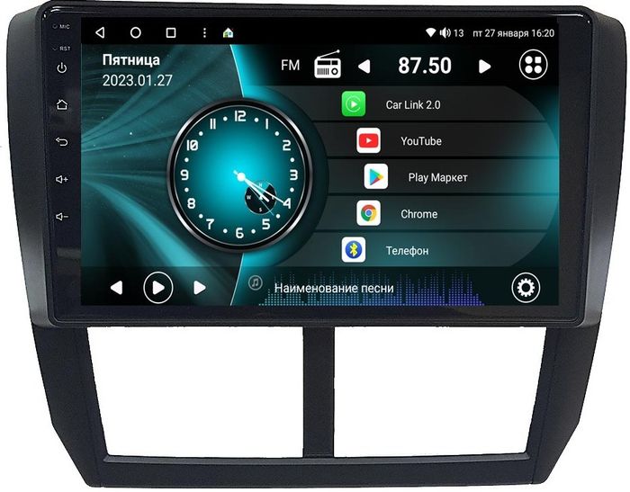 Магнитола для Subaru Forester 3 (SH) 2008-2013, Impreza GH, GE - Vaycar VA71-0062 на Android 13, 4G SIM-слот