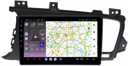 Магнитола для KIA Optima 3 2011-2013 TF - Kuberg QLed, Android 13, TS20, CarPlay, SIM-слот