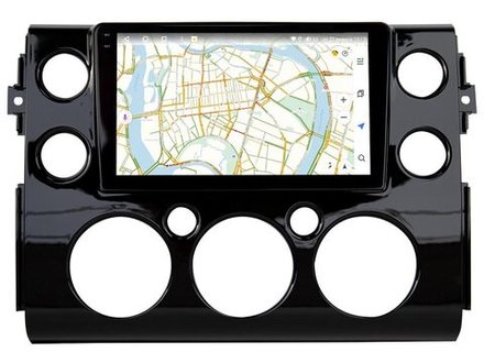 Магнитола для Toyota FJ Cruiser 2005-2022 - Vaycar VA77-3589-2K на Android 13, 8-ядер, 2K QLED, ТОП процессор, CarPlay,4G SIM-слот